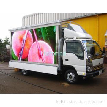 Full Color P10 1R1G1B 1/4 Scan 960 * 960mm Led Mobile Billb